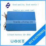 Lifepo4 12V 20Ah Battery Rechareable