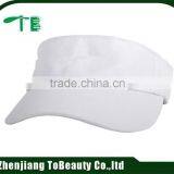 White Tennis Visor Cap thumbnail-4