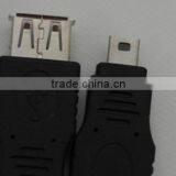 cabletolink top quality Mini USB B 5 Pin Male to USB A Female Charger and Data Adapter Converter Cable