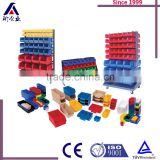 Plastic Storage Bin in Warehouse, Garage