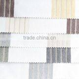 Modern Design Window Stripe Tulle Sheer Curtain Fabric for Home Decor