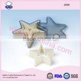 Plastic biscuit cutter wavy edge star shape nylon cookie cutter