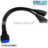 Factory Price IDE 20 Pin to USB 3.0 Cable Usb 3 Motherboard Adapter Cable thumbnail-1