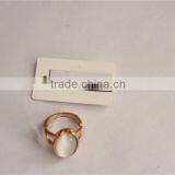 JSY Jewerly Rings Sets 18k Yellow Gold Rings Cat Eye Gemstone Ring thumbnail-4