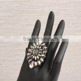 Nice Design Crystal Rhinestone Rings Wholesale, Stretch Rings With Fashion Stretch thumbnail-4