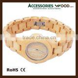 Cheap All Wood Wooden Wrist Watch for Man and Women thumbnail-3