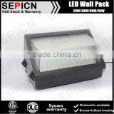 Indoor and Outdoor Usage IP65 Waterproof 40w 60w 100w Outdoor Lighting LED Wall Pack DLC thumbnail-4