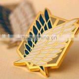 Metal Pin Badge; Button Pins; Custom Metal Badges; Scouting Legion Gold Badge Recon Corps Brooch Pins