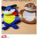 Cartoon Cleaning Sponge Gloves