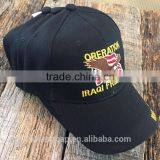 Basic 6 Panels Brush 100% Cotton Baseball Cap thumbnail-3