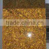 Golden Tiger Eye Table Top , Natural Gemstone Table Top