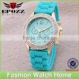 Wholesale Colorful Silicon Ladies Watches Good Gift Silicone Watch for Ladies thumbnail-1