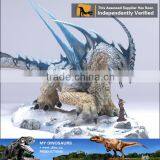 MY Dino-C098 City Plaza Decorative Fiberglass Dragon Models