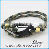 Good Price Wholesale Nylon Anchor Paracord Bracelet With Lobster Clasp thumbnail-2