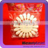 Natural Nail Display Tips Practice Round Wheel With 18 Plastic Nails 2014