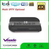 Manufactory Free Kodi Fully Loaded Android TV Box M8S Dual WiFi Band 2GB RAM M8S Amlogic S812 M8S