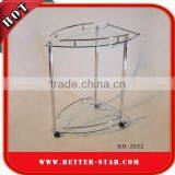 Small Hotel Food Serving Cart, Wine Serving Cart, Elegant Designed Serving Cart thumbnail-4
