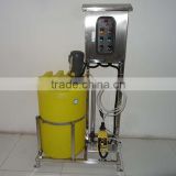 Small Type Chemical Dosing Equipment(Soluble Medicine Cabinet,Metering Pump and Agitator)