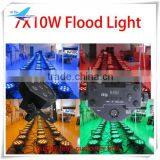 7x10w Rgbw Led Par Light / Led Flat Par Can thumbnail-1