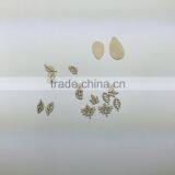 Table Decoration Gold Leaf Christmas Train Yard Decoration thumbnail-6