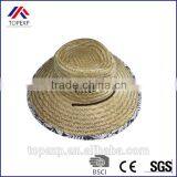 Traditional Straw Hat Summer Large Brim Straw Hat thumbnail-6