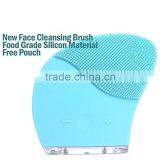Sonic Facial Cleansing System Silicone Cleanser and Exfoliating Face Brush Massager thumbnail-3