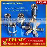 1000PSI Brass Push-in 6-mist Nozzle Water Cluster Head thumbnail-5
