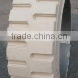 New Industrial Pneumatic Solid Advance 6.00-9 7.00-12 Airless Brands White Forklift Tires thumbnail-1