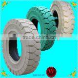 Top Quality Non Marking Tires Forklif Tires Solid Rubber Tires Yantai WonRay Solid Tires Factory