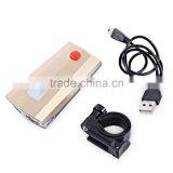 2 LED Bike Bicycle Head Light USB Rechargeable Front Head Light Cycling Safety Lamp Water-resistant Mini Torch Ultra Bright thumbnail-6