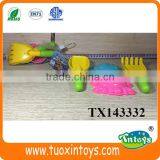 Plastic Summer Toy Sand Beach Bucket Toys Set for Sale 6pcs thumbnail-4