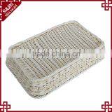 Hot Selling 2017 Plastic Rattan Basket for Hotel Toiletry Storage thumbnail-4