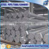 ERW Welded 33.4*3.5 Hot Dip Galvanized Round Steel Tube thumbnail-1