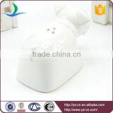 YSpp0010 Lovely Dog White Ceramic Salt and Pepper Shaker for Gifts thumbnail-6