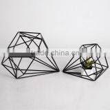 Home Interior Decoration, Party Decoration, ChristmasMetal Dimand Shape Cage thumbnail-1