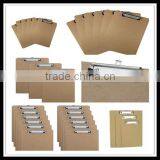 A4A5A6 Wood Clipboard With Flat Metal Clip Restaurant Menu Holders for Coffee Catering Memo Clipboard Promotion Gift thumbnail-6