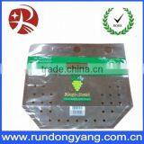 Stand up Pouch Zip Lock Fruit Packing Bag With Air Holes and Handle thumbnail-4