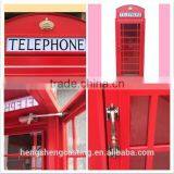 Metal Telephone Booth Decoration Cabinet thumbnail-4