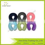 Memory Foam Neck Pillow Use as a Travel Pillow Work Pillow Stress Reducer Neck Aligner thumbnail-1