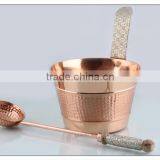 Copper Sauna Bucket - Metallic Handle thumbnail-1