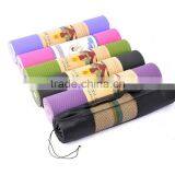 6mm Yoga Exercise Fitness Workout Thick Mat TPE Pilates Gym Festivals Camping thumbnail-3