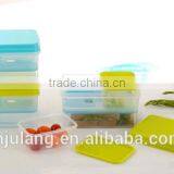 BPA FREE Plastic Lunch Container With Cooler Pack / Plastic Lunch Container With 4 Parts thumbnail-4