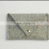 2017 New Product Wholesale Pure Wool Felt Business Card Holder Keeper Made in China