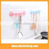 Suction Kitchen Bath Accessories Sets Rack Storage Holders Suction Hook thumbnail-2
