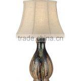 BISINI Luxury Antique Flowing Glaze Ceramic Table Lamp thumbnail-1