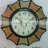 Wooden Wall Clock With Beautiful Design New thumbnail-1