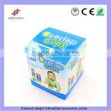 Colorful Top Quality Plastic Baby Stacking Cups With Promotions thumbnail-5