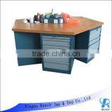 Six Angle Station Workbench,Polygon Workbench,adjustable Workbench thumbnail-1