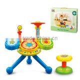 New Style Jazz ABS Musical Plastic Drum With Light EN71 thumbnail-1