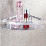 Hot Sale Never Rust Bathroom Aluminium Single Corner Shelf China Supplier Bathroom Corner Towel Shelf thumbnail-4